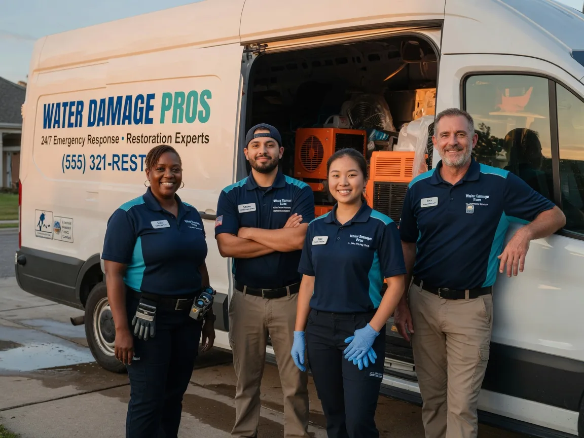 Water Damage Restoration company in Wilsonville, IL