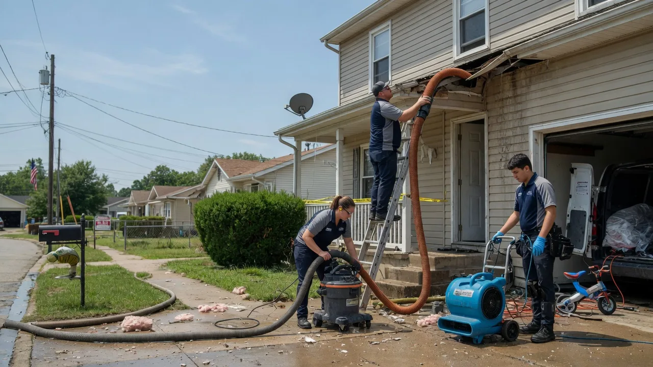Water Damage Restoration in Wilsonville, IL near me